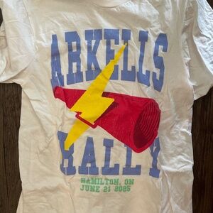 Arkells concert tee